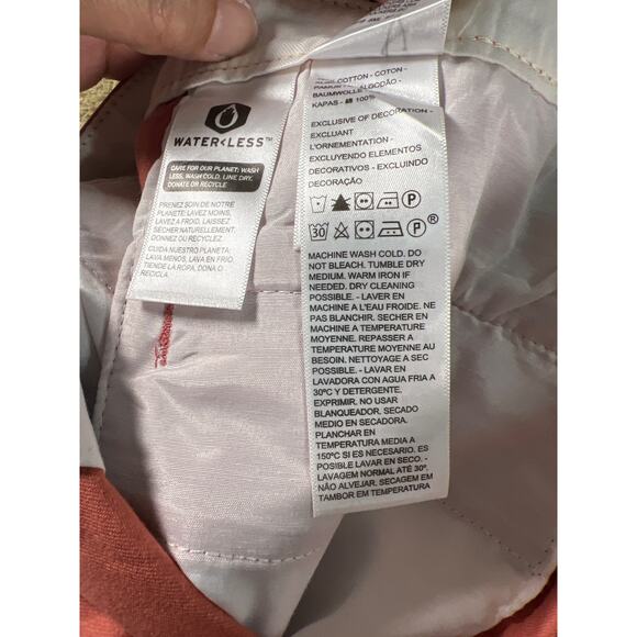 NWT Dockers Men's Perfect Shorts w/ Hidden Security Pocket, Pink Color Size: 36 - Picture 9 of 12